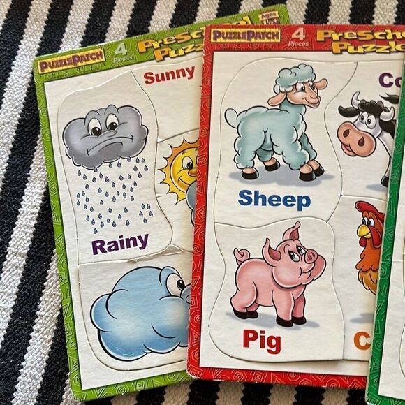 Puzzle patch preschool ages 1 1/2 and up puzzles - Picture 4 of 4